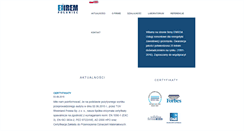 Desktop Screenshot of enrem.pl