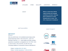Tablet Screenshot of enrem.pl